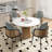 Boucle Upholstered Dining Chair-27307959-4553086