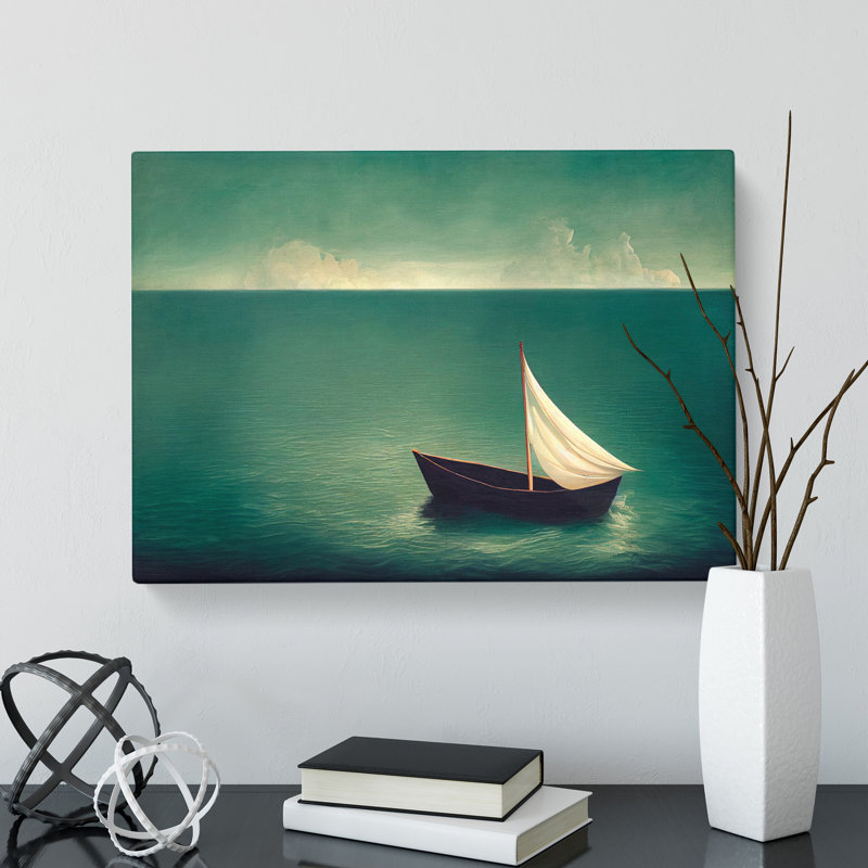 An Iconic Sailing Boat - Wrapped Canvas, 40cm H x 60cm W x 3cm D