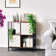 Open Storage Bookshelf with 4 Cube