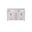 Meuble-lavabo 59 po avec lavabo à double cuve 59 po et lavabo, meuble-lavabo avec 4 portes et 6 tiroirs en bleu-1176630448