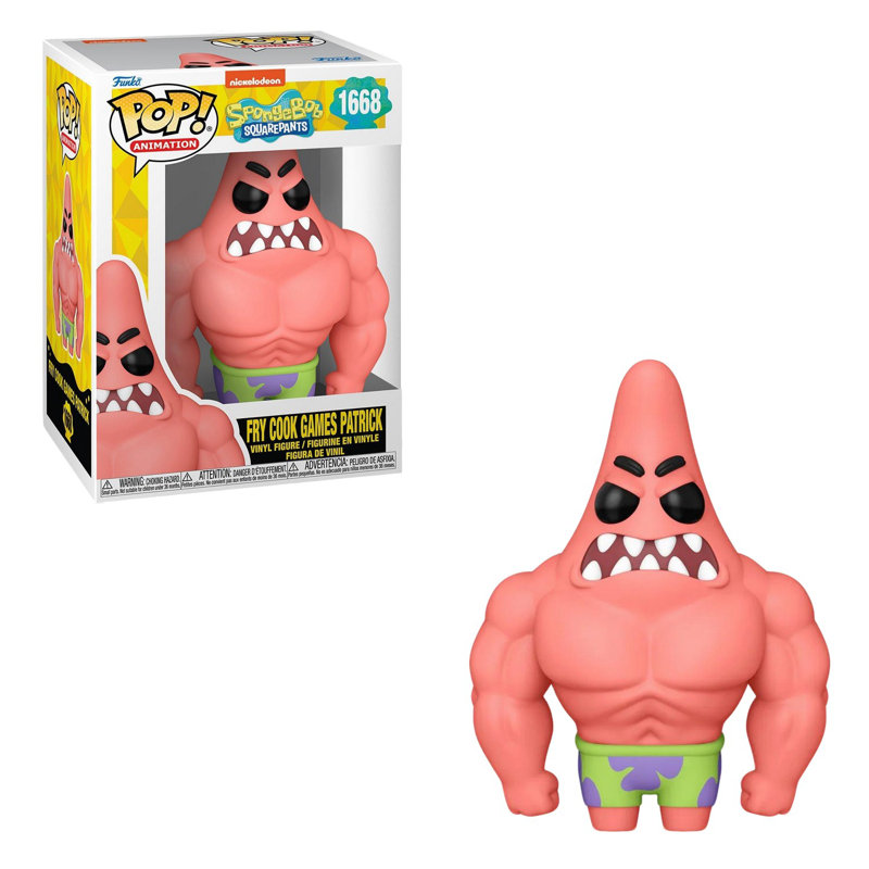 Funko Pop! SpongeBob Squarepants - Fry Cook Games Patrick #1668
