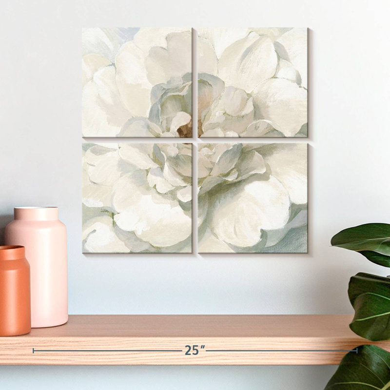 Pivoine neutre Harnek, H 18 po x l 18 po