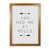 Honey Oak Frame