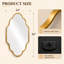  Ensemble de 2 miroirs muraux Modern-98127005-98127008