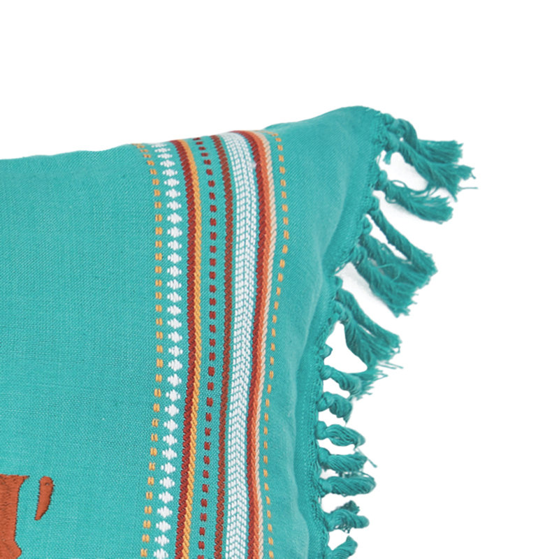 Wild West Dreamin' Woven Throw Pillow