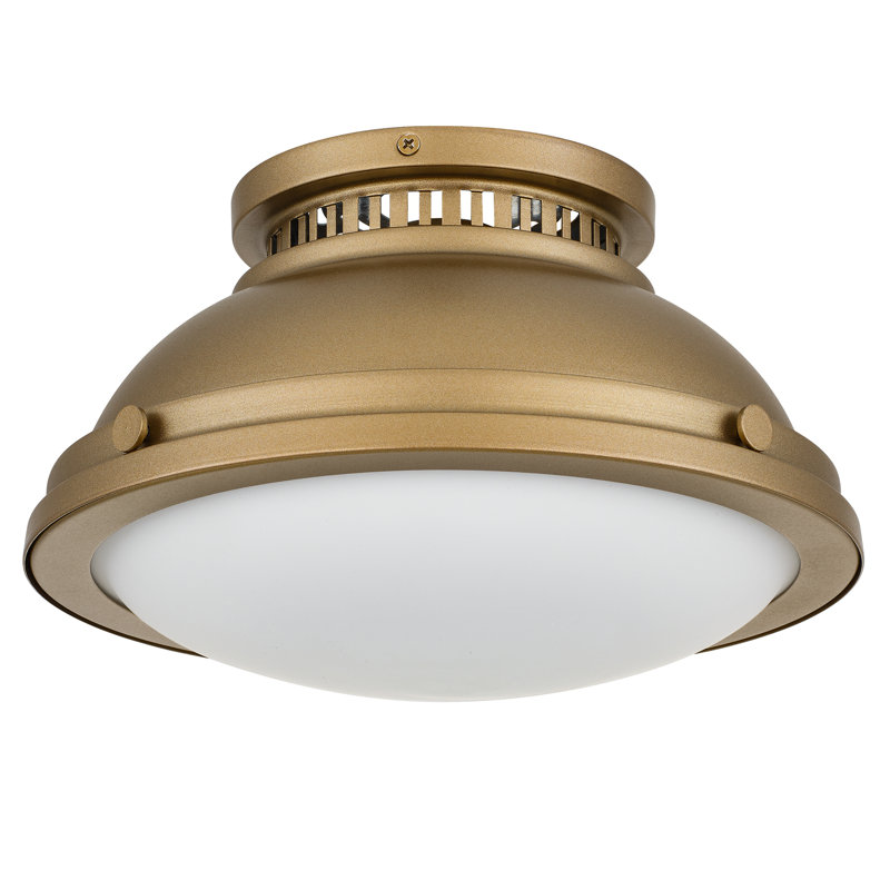Plafonnier encastré 1 lumière, 1, H 6,5 po x l 11 po x P 11 po