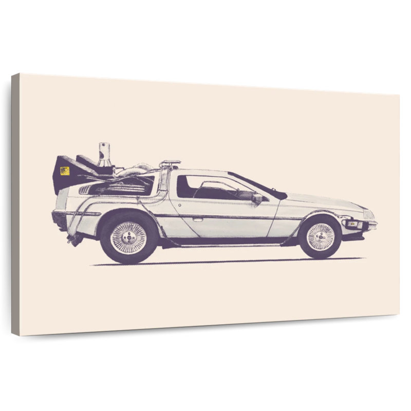 Meor Delorean, H 8 po x l 12 po