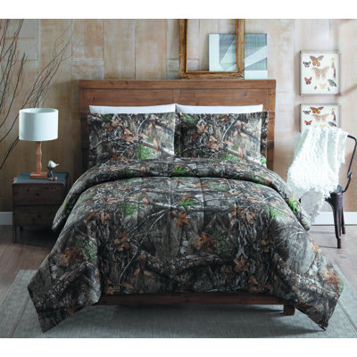 Rustic Cotton Blend No Camouflage Comforter