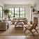 Palacio Farmhouse Seagrass Area Rug in Beige