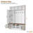 Versatile 3-in-1 Hall Tree with 6 Hooks, Farmhouse Walnut Storage Bench with Adjustable Shelves, 55"W Modern Entryway Coat Rack with Multiple Storage Space for Mudroom, Living Room-336712805