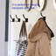 Heavy Duty Double Wall Mount Hooks For Towels, Robes, And Coats - Space Saving Design For Bathroom, Bedroom, Kitchen, Pool, Garage, And Hotel Use