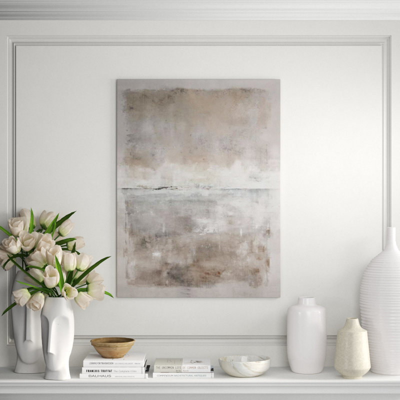 Bonded Sand Print by Elena Carlie, Plexi, 40" H x 30" W