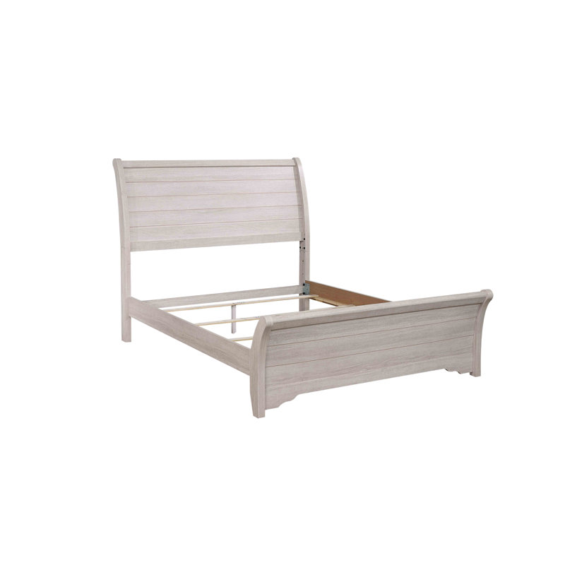 Rutherfordton Standard Bed, Chalk/Gray
