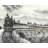 Gray Contemporary Steam Engine Train Braided Placemat - Decor