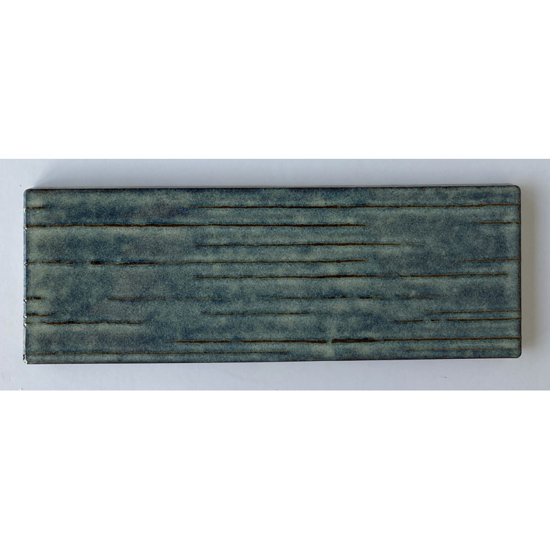 Corteza 3" x 9" Ceramic Vintage Subway Tile, Stardew