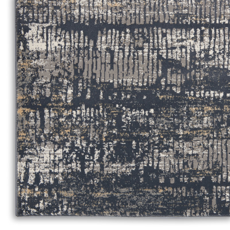 Uptown Abstract Area Rug, Rectangle 4' x 6'