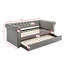 Lit de jour gigogne encastré luxueux 1 pièce-1521928641