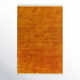 Clio Handmade Wool Burnt Orange Rug