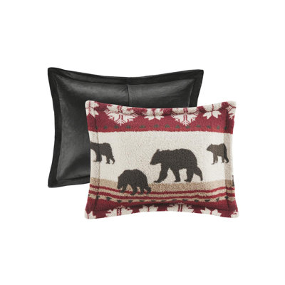 Tunbridge Print Sherpa Comforter Set