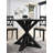 Cross-Buck Base Dining Table