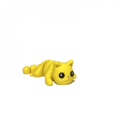 Figurine de chaton miniature imprimée en 3D