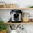 AROMA Digital Rice Cooker, 4-Cup (Uncooked) / 8-Cup (Cooked), Steamer, Multicooker, Slow Cooker, Oatmeal Cooker, Auto Keep Warm, 2 Qt, Stainless Steel Exterior, ARC-5204SB