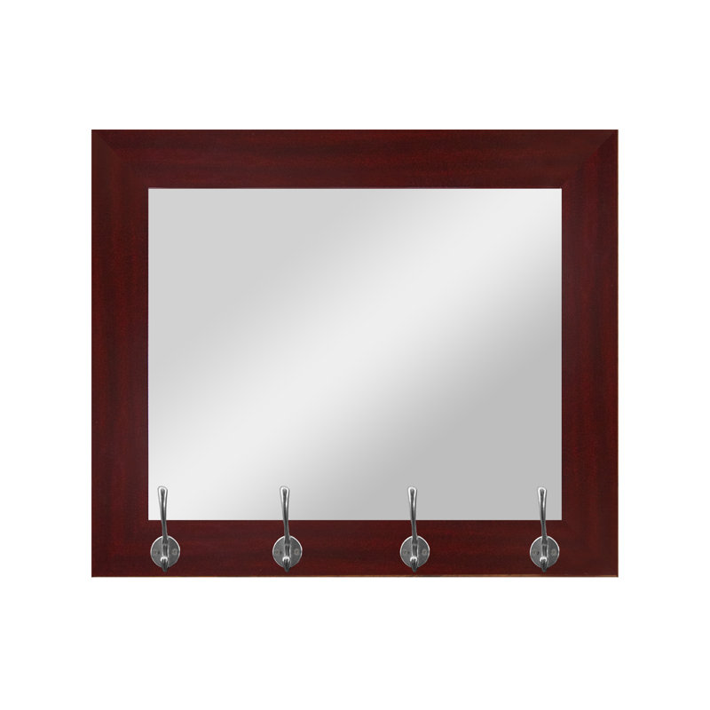 Marle Renae Engineered Wood Flat Wall Mirror
