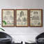 «Vintage Architects Plan I», ensemble de 3 impressions sur toile encadrées-72804321-72804323