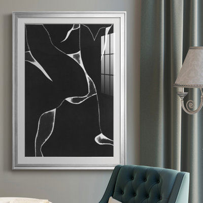 Toile encadrée de qualité supérieure Night Bloom II - prête à être accrochée