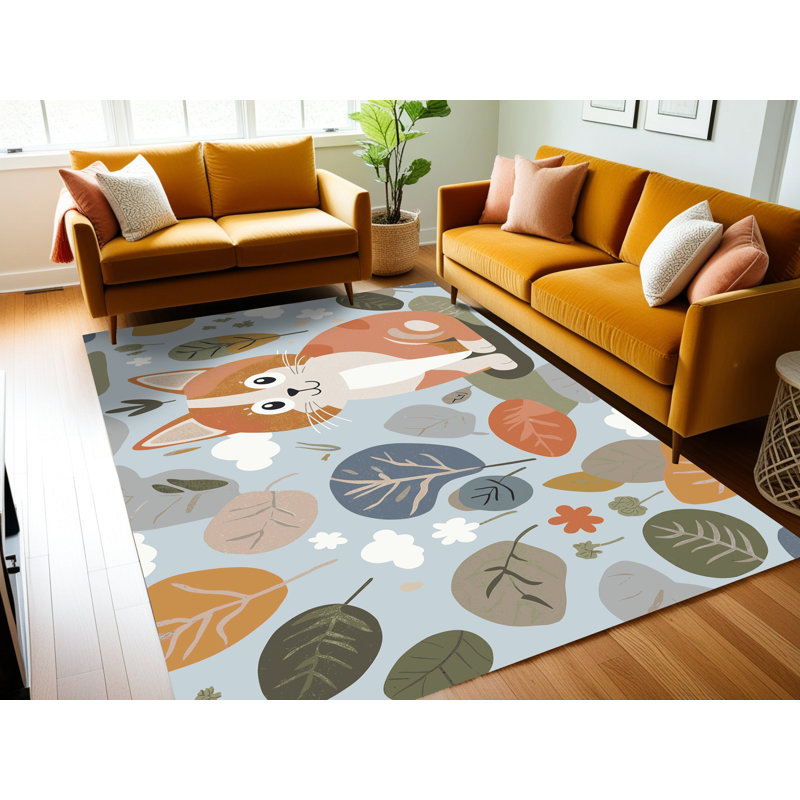 Tapis Harriet Bee, Rectangle 4' x 6'