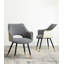 Chaise avec accoudoirs en tissu Raffo-981394951