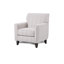 Canapé Tapia, fauteuil d'appoint et repose-pieds