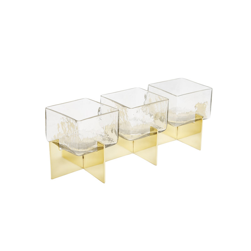 Block Base 3 Sectional Dish