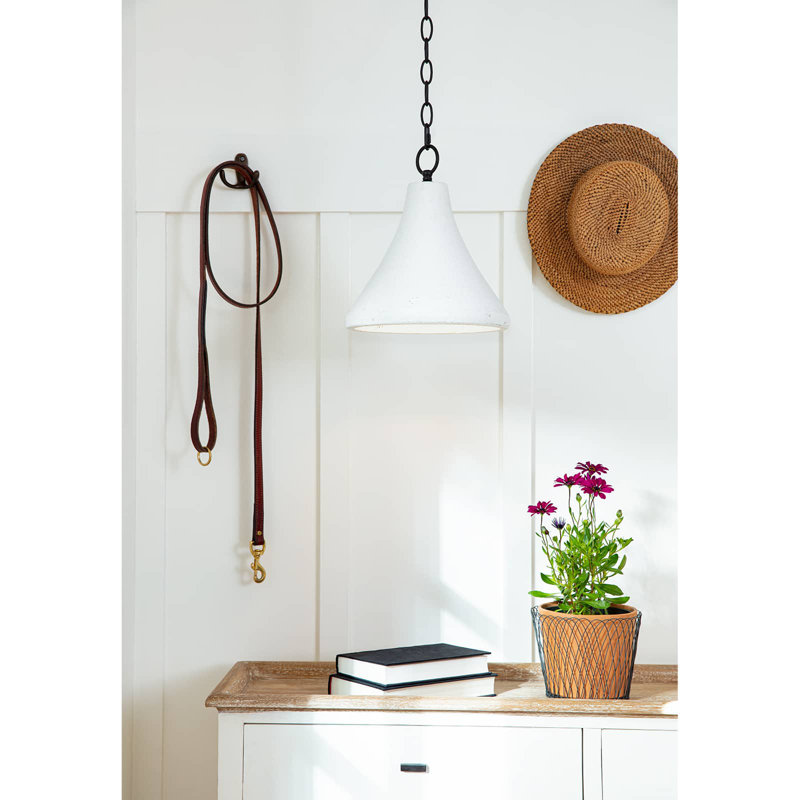 Southern Luxe Concrete Pendant Small