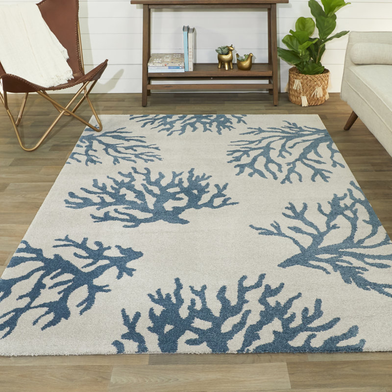Boca Abstract Indoor Rug, Rectangle 5'3" x 7'