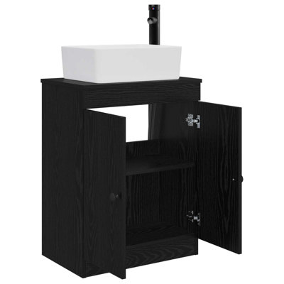 Single Bathroom Vanity with Ceramic Basin