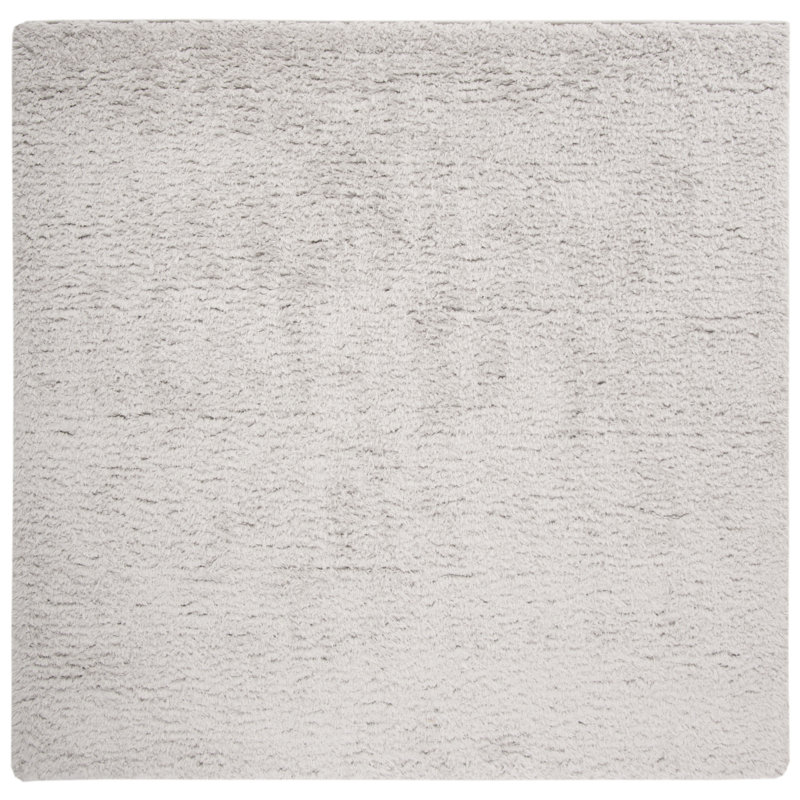 Madrid Shag 200 Performance Solid Color Rug, Square 6'7"