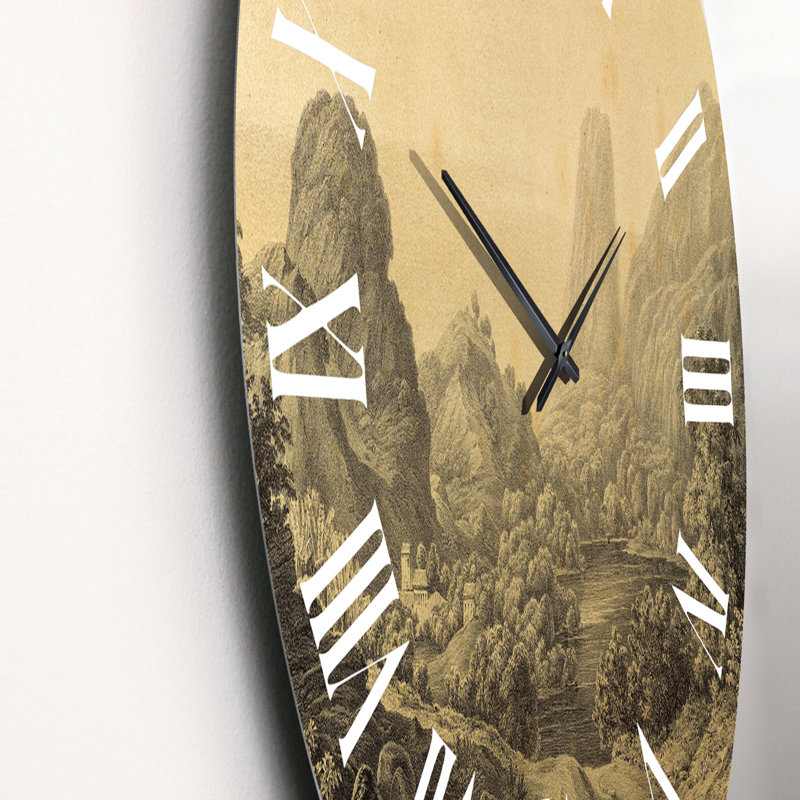 Horloge murale très grande, Moyen