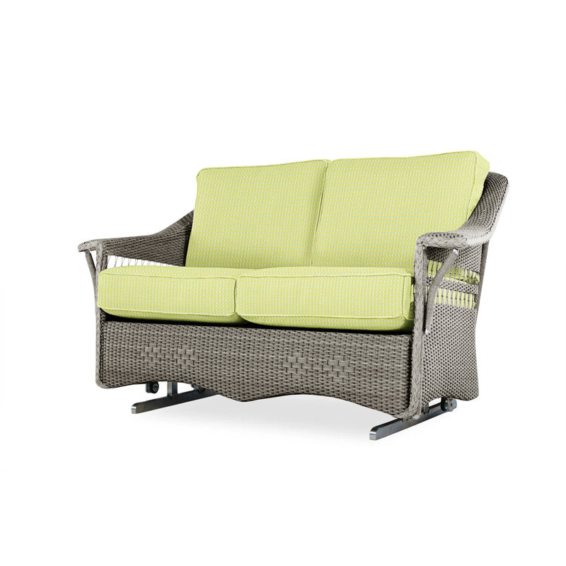 Nantucket Outdoor 2 - Seat Loveseat, Stratosphere Cloud, Pewter