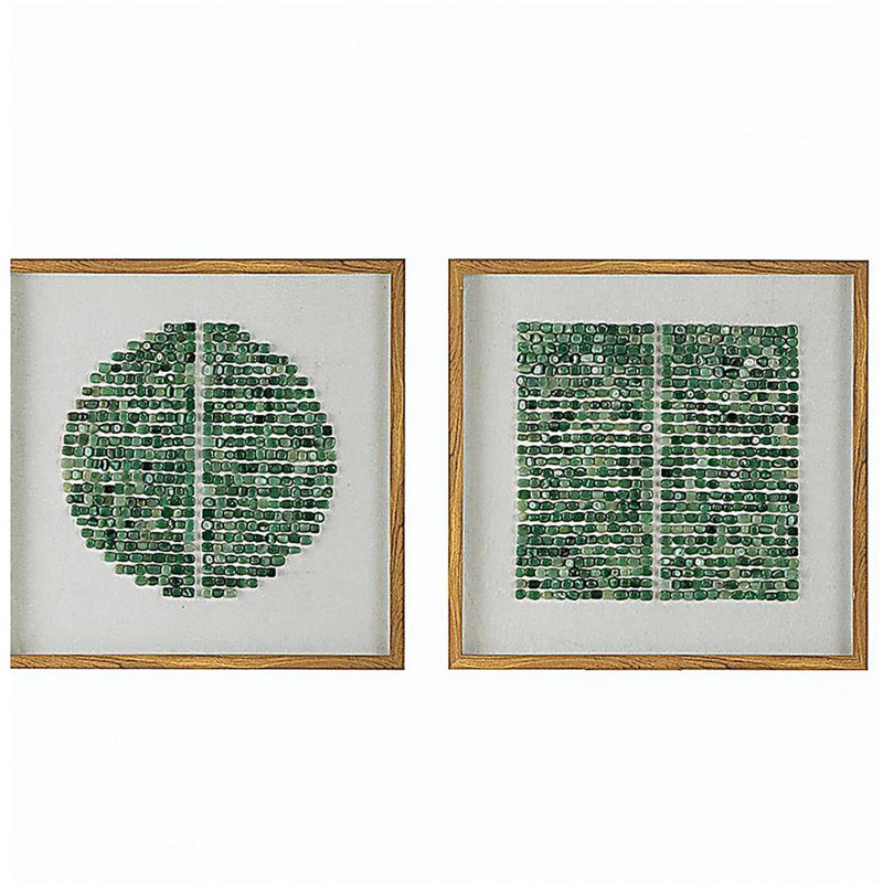 Ensemble d'art mural 23,5 "x 23,5" Elos