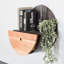 Minka Acacia Solid Wood Floating Shelf with Drawer-40023075