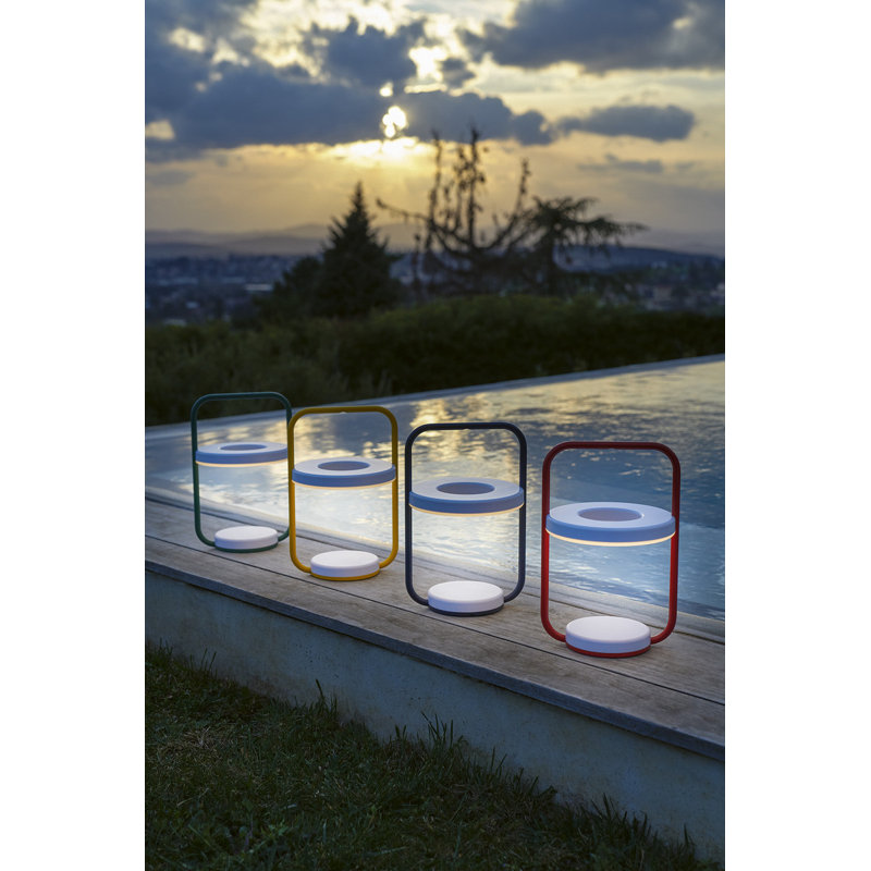 Ulli LED Outdoor Table Lamp, Cedar Green