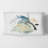 Housse de coussin rectangulaire avec insert Gouache of Landscape