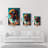 Elegant Tempered Glass Wall Art Painting | 100% Tempered Glass, Thickness: 0.16 inches | UV Printed for Vibrant Colors & Durability | Perfect for Home Decor & Modern Aesthetics-1796345109