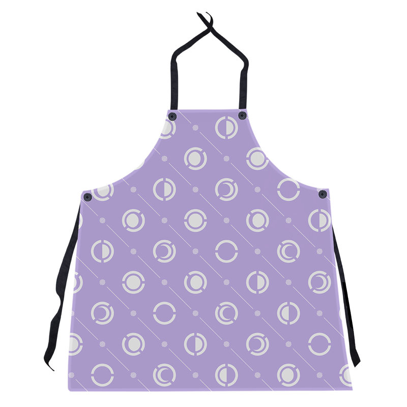 Skeffingt Bib Apron, Light Purple/White