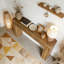 Console de vestibule en bois