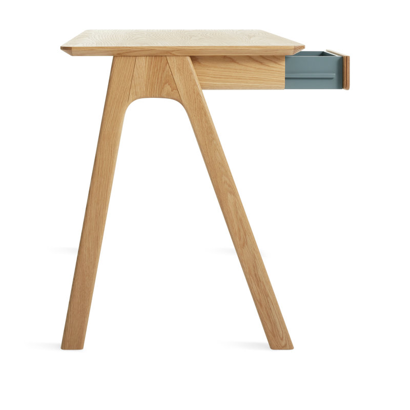 Stash Writing Desk, White Oak
