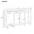 Crisann 61.36'' Console Table-313287363-313287362