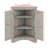 Triangle Bathroom Storage Cabinet With Adjustable Shelves, Modern Freestanding Floor Cabinet, Small Space Corner Organizer-114229556