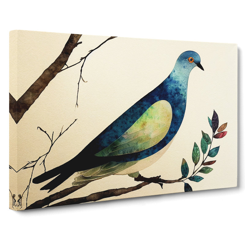 Dove Bird In Vol.7 - Wrapped Canvas, 50cm H x 76cm W x 3cm D